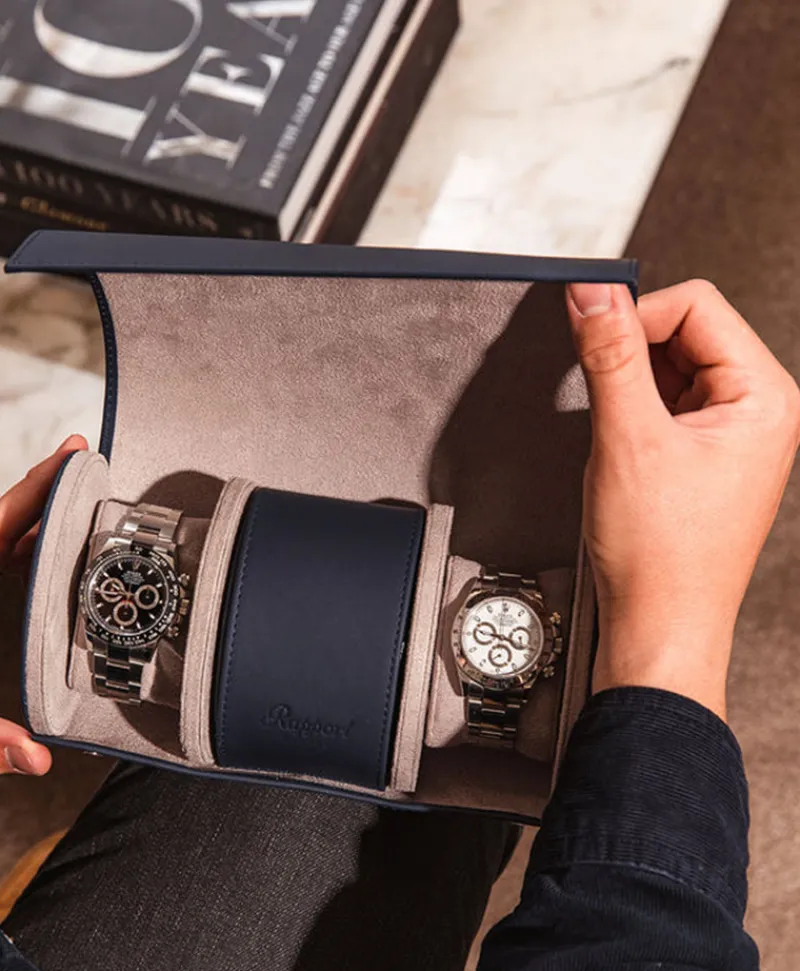 Rapport London Reiseaccessoires|Schmuckaufbewahrung|Hyde Park Three Watch Roll