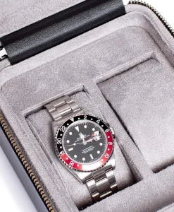 Rapport London Reiseaccessoires|Schmuckaufbewahrung|Hyde Park Two Watch Zip Case