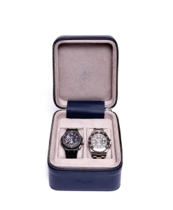 Rapport London Reiseaccessoires|Schmuckaufbewahrung|Hyde Park Two Watch Zip Case