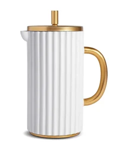 L'Objet Kaffee Und Tee|Küchenutensilien|Ionic French Press aus Porzellan