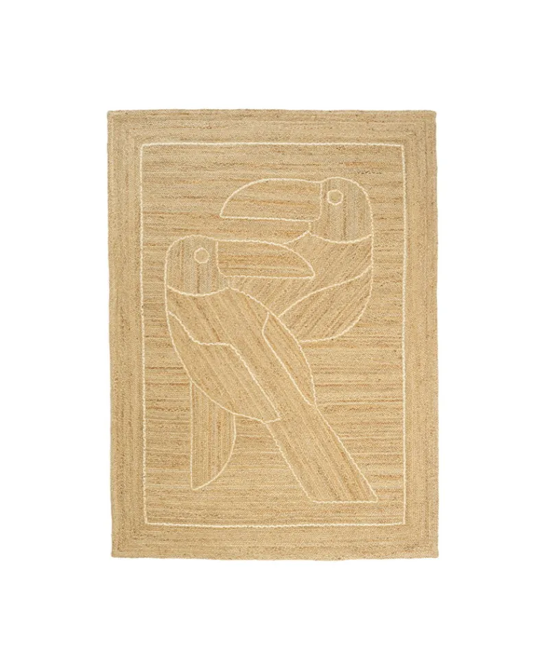u00c9litis Teppiche|Jute Teppich Diego et Frida