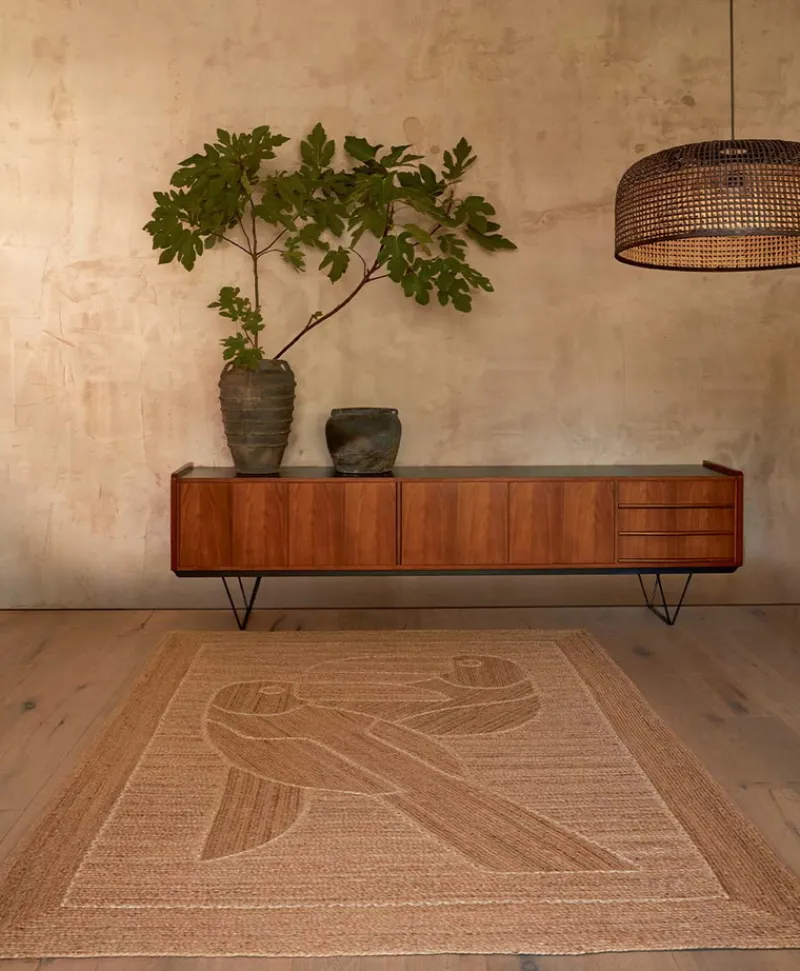 u00c9litis Teppiche|Jute Teppich Diego et Frida