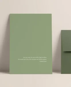 heartfelt paper & co Papeterie|Klappkarte Abschied "Versprochen"