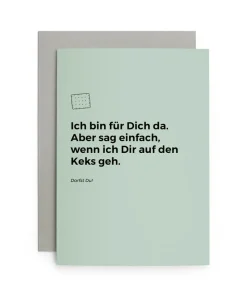 heartfelt paper & co Papeterie|Klappkarte Krankheit "Keks"