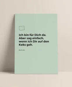 heartfelt paper & co Papeterie|Klappkarte Krankheit "Keks"