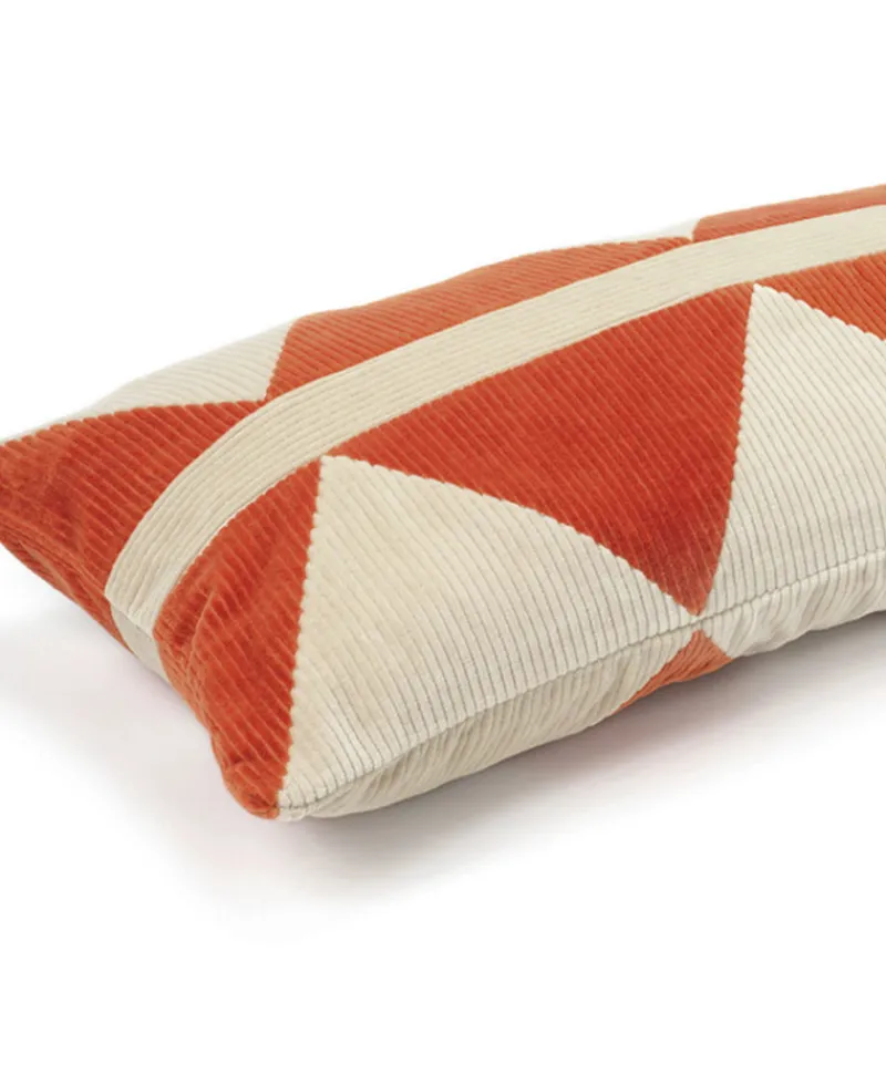 u00c9litis Kissen|Kord-Patchwork Kissen Minos