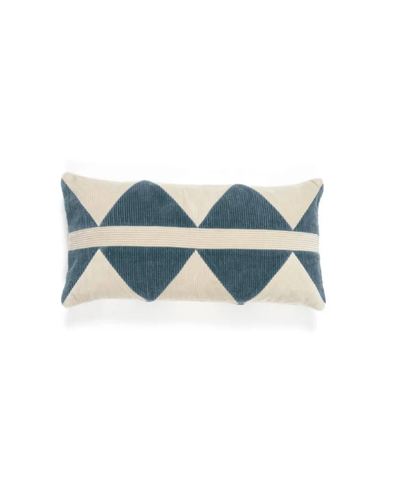 u00c9litis Kissen|Kord-Patchwork Kissen Minos