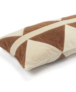 u00c9litis Kissen|Kord-Patchwork Kissen Minos