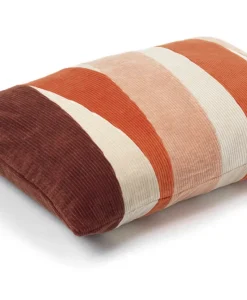 u00c9litis Kissen|Kord-Patchwork Kissen Naïs