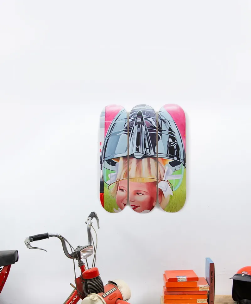 THE SKATEROOM Kunst Und Skulpturen|Kunstobjekt x James Rosenquist