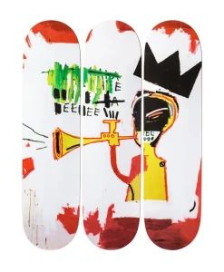 THE SKATEROOM Kunst Und Skulpturen|Kunstobjekt x Jean-Michel Basquiat