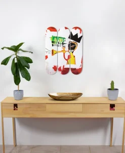 THE SKATEROOM Kunst Und Skulpturen|Kunstobjekt x Jean-Michel Basquiat