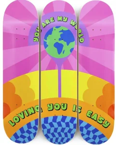 THE SKATEROOM Kunst Und Skulpturen|Kunstobjekt x Yinka Ilori