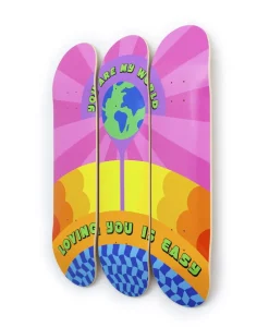 THE SKATEROOM Kunst Und Skulpturen|Kunstobjekt x Yinka Ilori