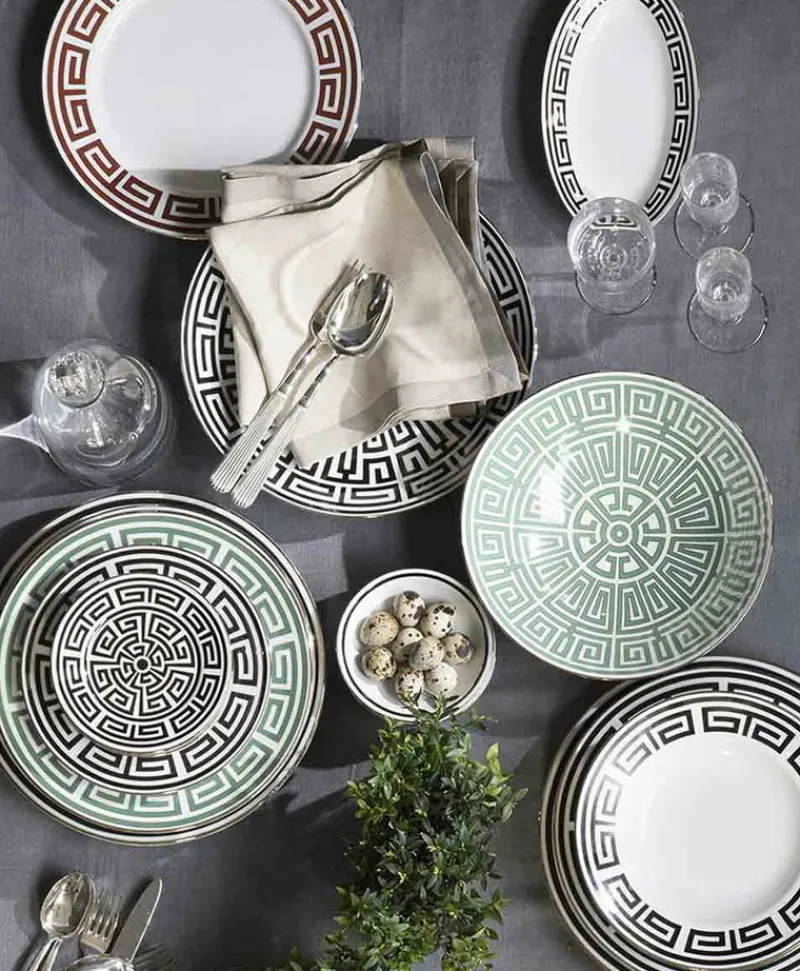 Ginori 1735 Porzellan|Serviergeschirr|Labirinto Servierplatten oval