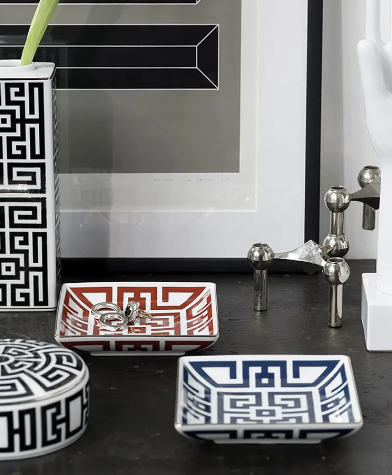 Ginori 1735 Porzellan|Serviergeschirr|Labirinto Servierplatten oval