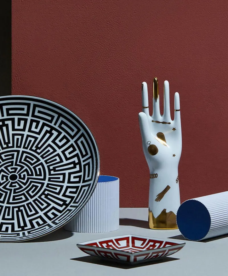 Ginori 1735 Porzellan|Serviergeschirr|Labirinto Servierplatten oval