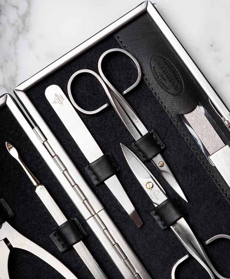 F. HAMMANN Reiseaccessoires|Maniküre Etuis|Lamb Manicure Frame L – Maniküre-Etui Lammnappa Plongé