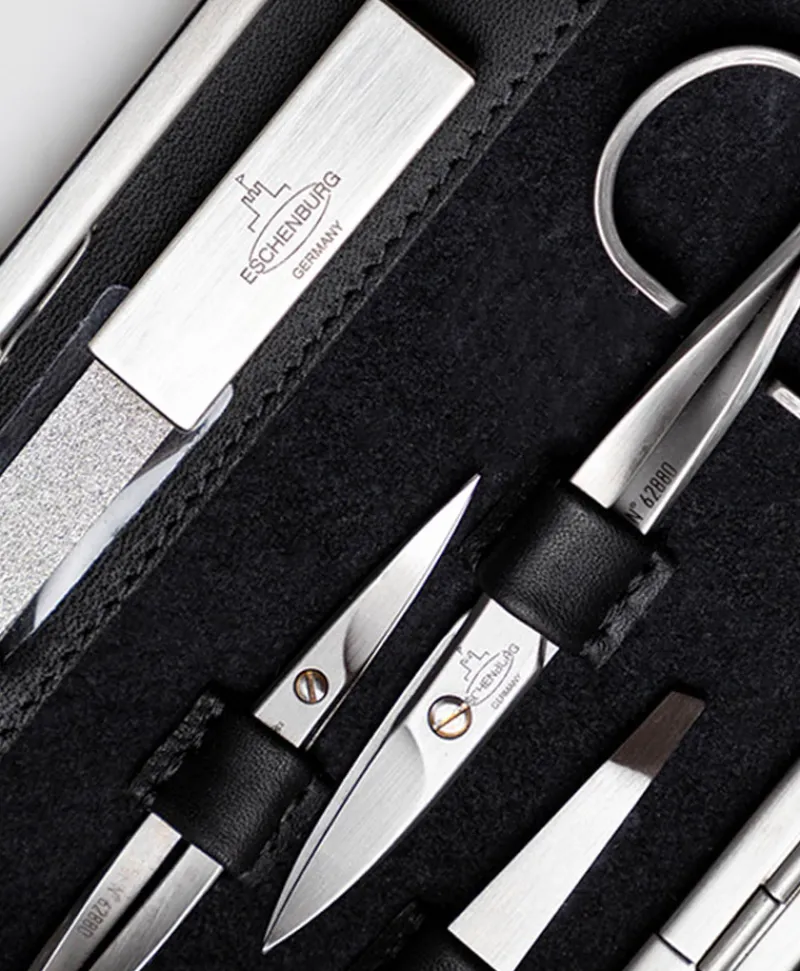 F. HAMMANN Reiseaccessoires|Maniküre Etuis|Lamb Manicure Frame L – Maniküre-Etui Lammnappa Plongé