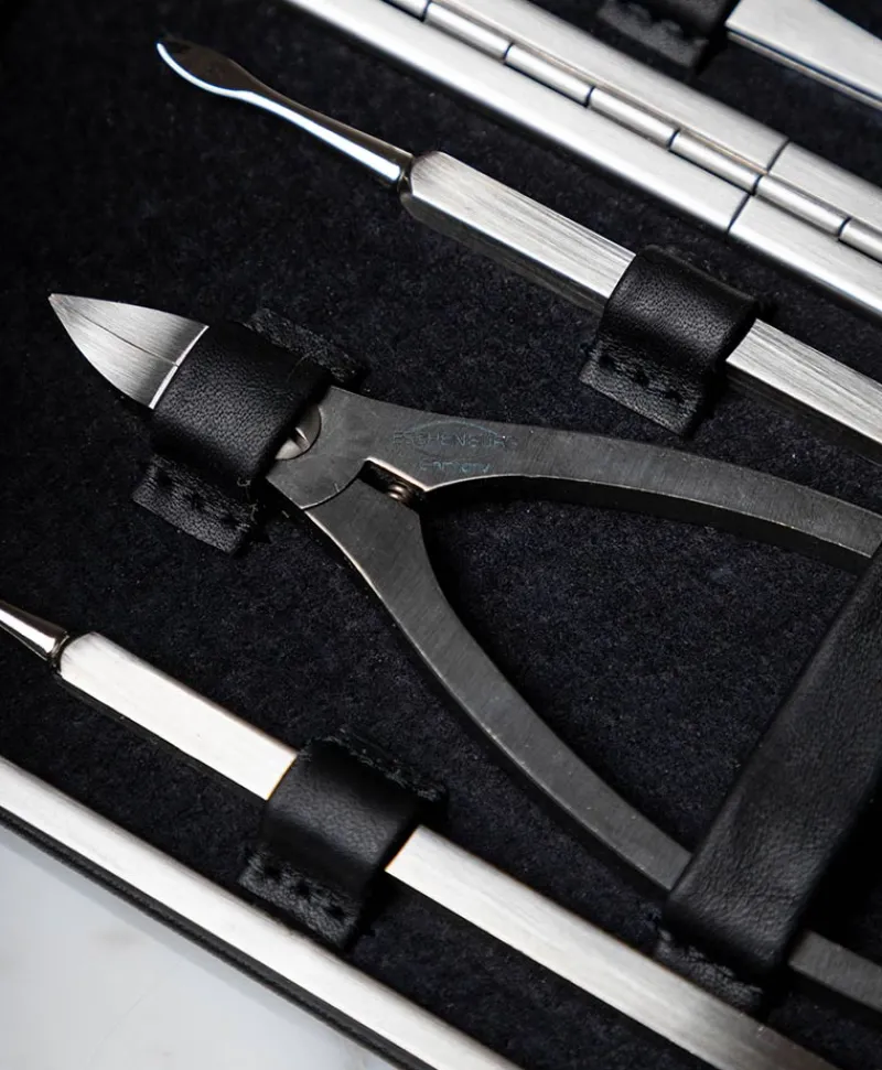 F. HAMMANN Reiseaccessoires|Maniküre Etuis|Lamb Manicure Frame L – Maniküre-Etui Lammnappa Plongé