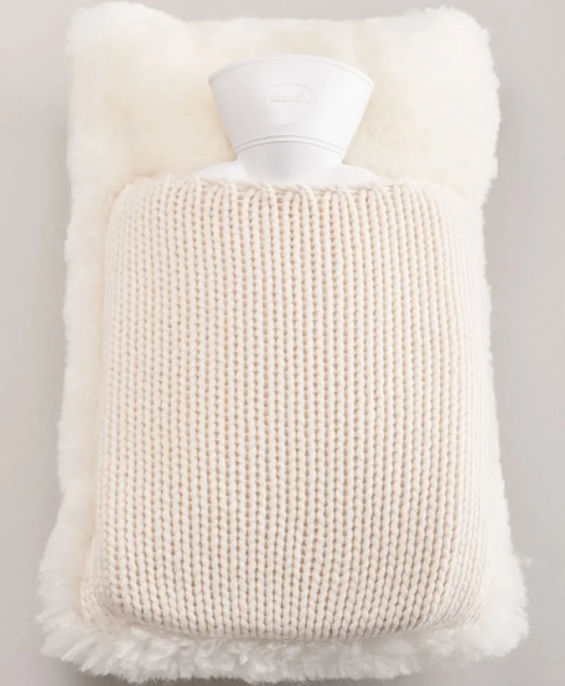 Katrin Leuze Wärmflaschen|Lammfell Kissen