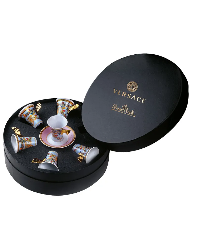 Rosenthal x Versace Tassen|Kaffee Und Tee|Le Jardin de Versace Espresso-Set