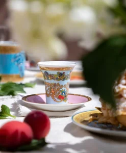 Rosenthal x Versace Tassen|Kaffee Und Tee|Le Jardin de Versace Espresso-Set