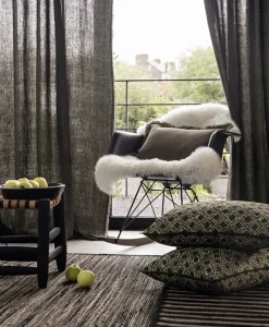 u00c9litis Vorhänge|Leinen Vorhang Whisper