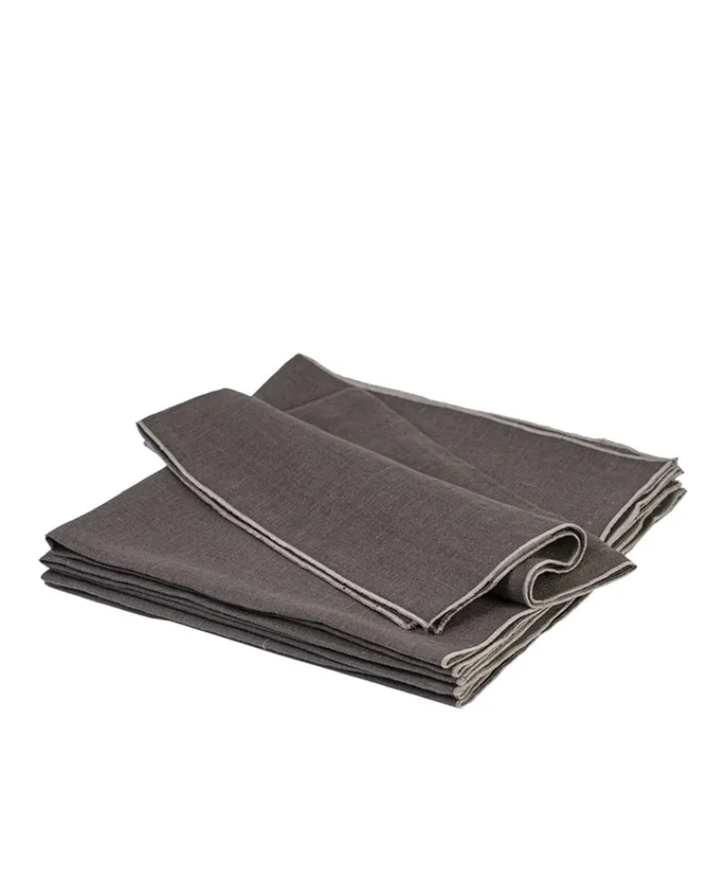 Erika Vaitkute Servietten|Leinenserviette 2er Set "VILNIA"