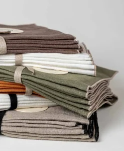 Erika Vaitkute Servietten|Leinenserviette 2er Set "VILNIA"