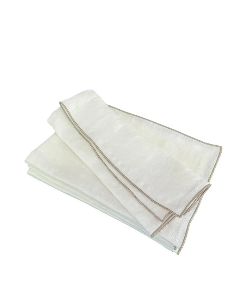 Erika Vaitkute Servietten|Leinenserviette 2er Set "VILNIA"