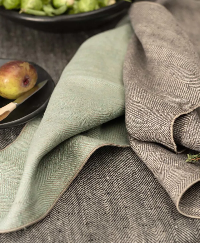 Erika Vaitkute Tischwäsche|Leinentischläufer "AUDRA"