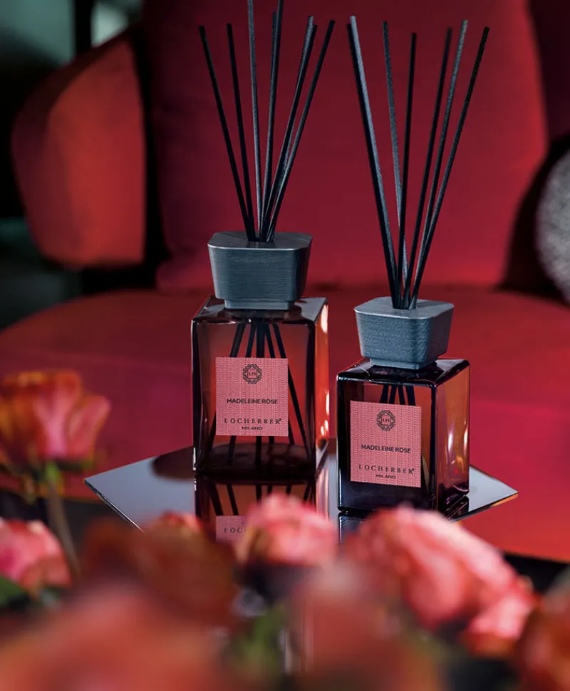 Locherber Milano Raumduft|Luxuriöser Diffuser Madeleine Rose