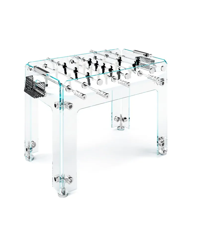 Teckell Edles Handwerk|Spiele|Luxuriöser Tischkicker Cristallino Outdoor