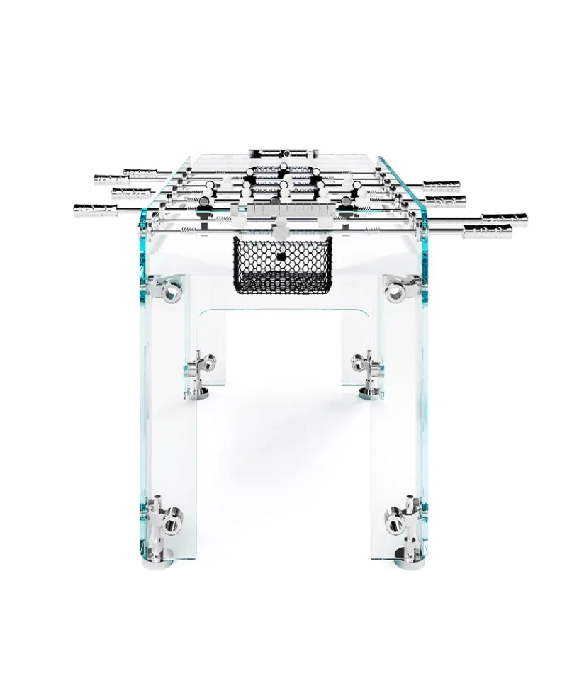 Teckell Edles Handwerk|Spiele|Luxuriöser Tischkicker Cristallino Outdoor