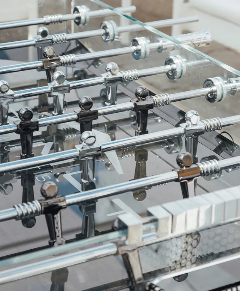 Teckell Edles Handwerk|World Of Games|Luxuriöser Tischkicker Cristallino