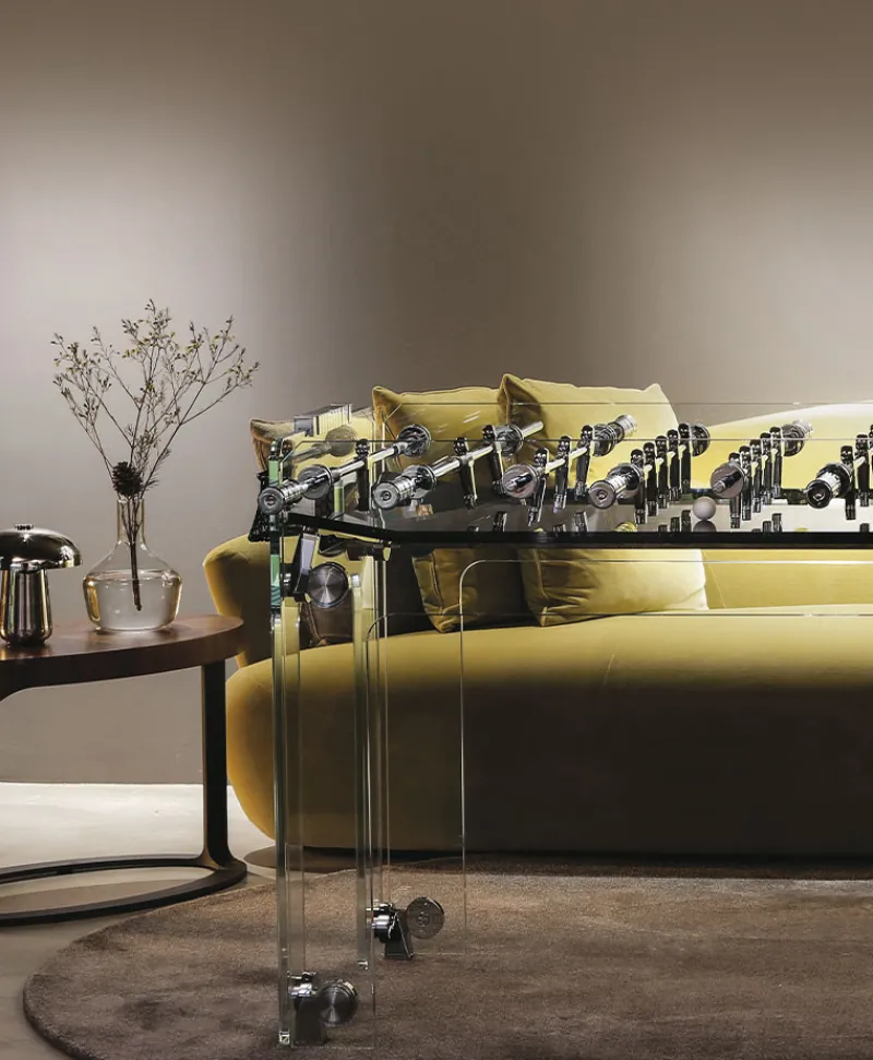 Teckell Edles Handwerk|World Of Games|Luxuriöser Tischkicker Cristallino