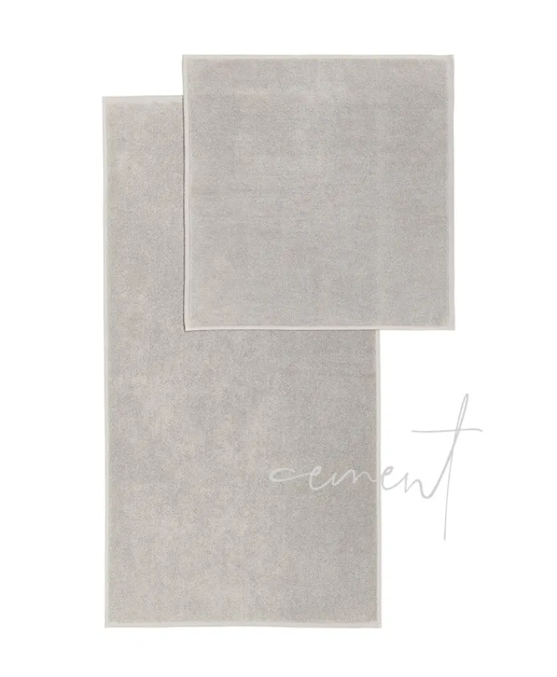 Luiz Neutrale Badematten|Luxusbadematte Grace aus 100% Baumwolle