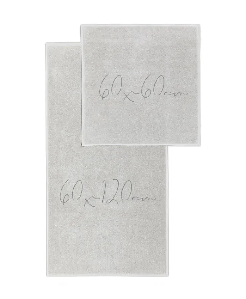Luiz Neutrale Badematten|Luxusbadematte Grace aus 100% Baumwolle