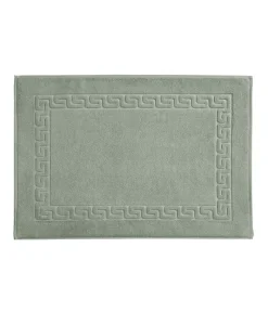 weseta Luxusfrottier Bunte Badematten|Luxus-Badevorleger Dreamflor mit Mäanderbordüre