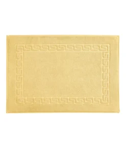 weseta Luxusfrottier Bunte Badematten|Luxus-Badevorleger Dreamflor mit Mäanderbordüre