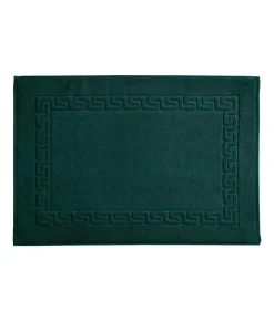 weseta Luxusfrottier Bunte Badematten|Luxus-Badevorleger Dreamflor mit Mäanderbordüre