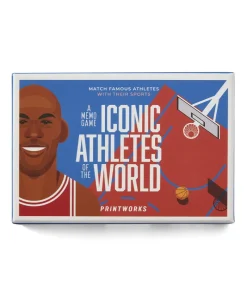 Printworks Spiele|Memo Game - Iconic Athlets of the world