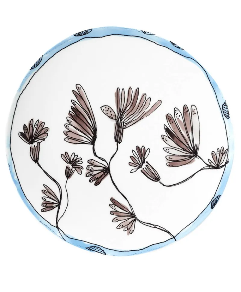 Serax Porzellan|Serviergeschirr|Midnight Flowers Servierplatten by Marni