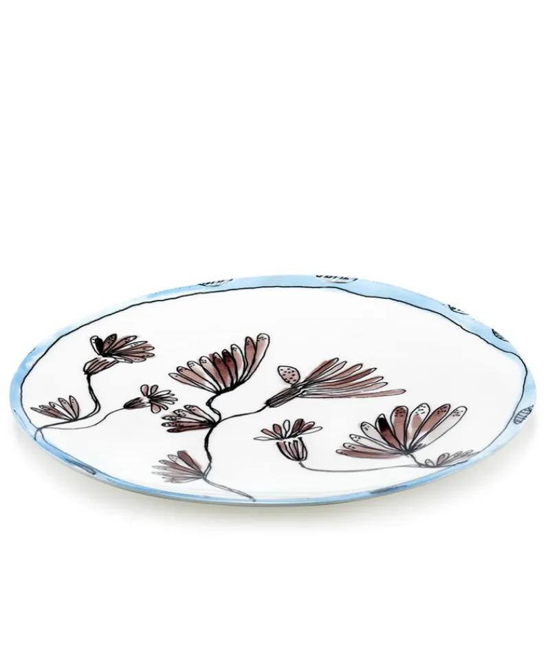 Serax Porzellan|Serviergeschirr|Midnight Flowers Servierplatten by Marni