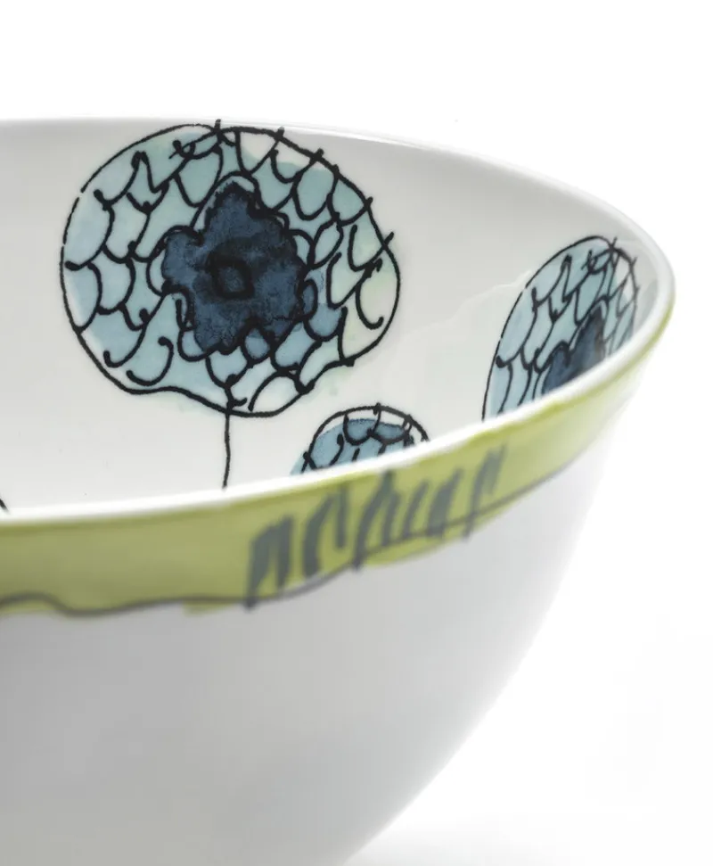 Serax Porzellan|Schüsseln Und Schalen|Midnight Flowers Servierschalen by Marni