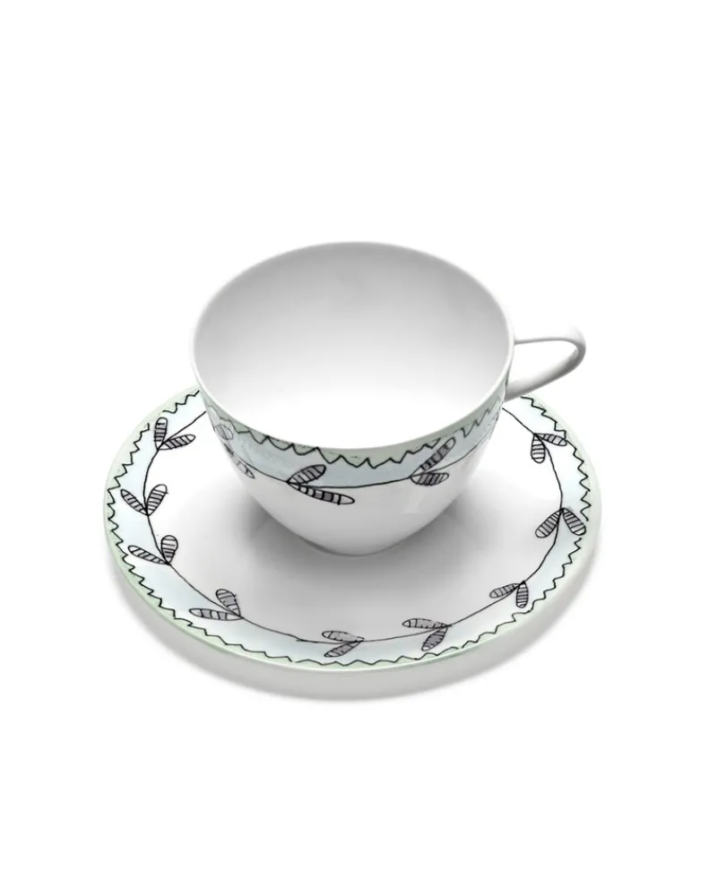 Serax Tassen|Kaffee Und Tee|Midnight Flowers Tassenset by Marni