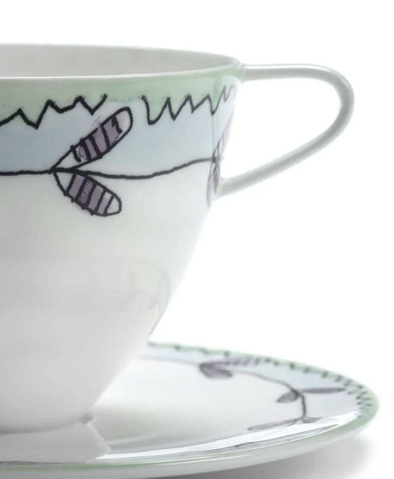 Serax Tassen|Kaffee Und Tee|Midnight Flowers Tassenset by Marni