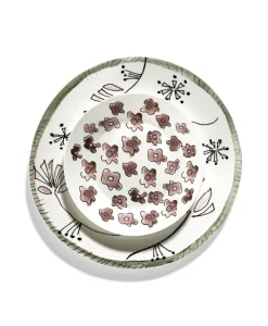 Serax Porzellan|Teller|Midnight Flowers Teller by Marni