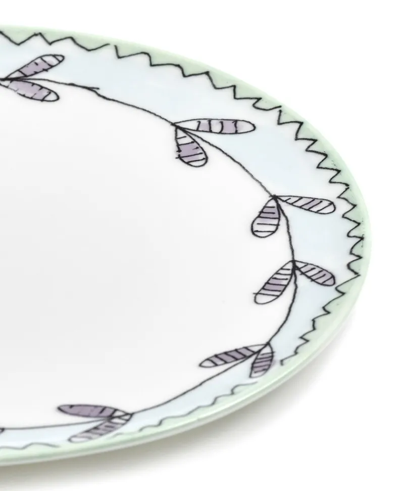 Serax Porzellan|Teller|Midnight Flowers Teller by Marni